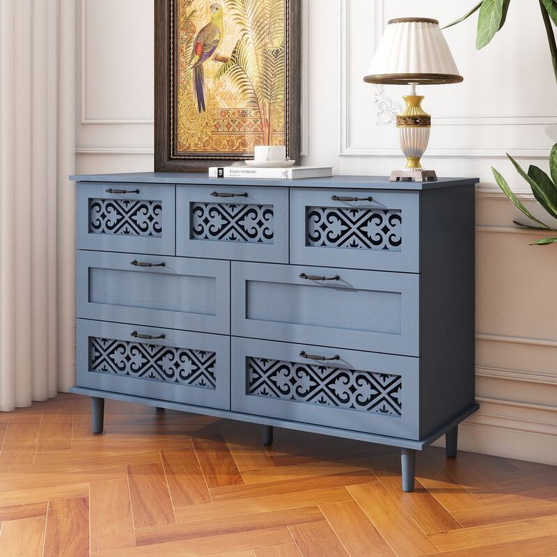 7 Drawer Cabinet American Furniture