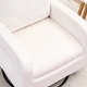 preview thumbnail 17 of 23, HOMYKA Swivel Glider Rocker Accent Chair for Nursery with Side Pocket Set of 2