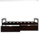 preview thumbnail 24 of 25, Twin Size Platform Bed with Two Drawers - Space-Saving Design, High-Quality Pine Wood