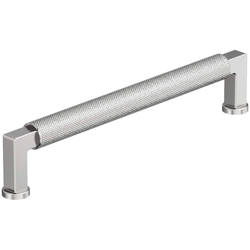 Amerock BP37625 Balata 6-5/16" Center to Center Knurled Handle Cabinet - Polished Chrome