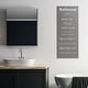 preview thumbnail 9 of 12, Stupell Bathroom Rules Reminders Canvas Wall Art Design By Julia Frost