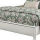 preview thumbnail 8 of 6, HomeRoots White Solid Wood California King Bed Frame