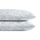 preview thumbnail 42 of 64, Laura Ashley Soft & Silky Sateen Printed Cotton Sheet Set Std Pillowcase Pair - Garden Palace
