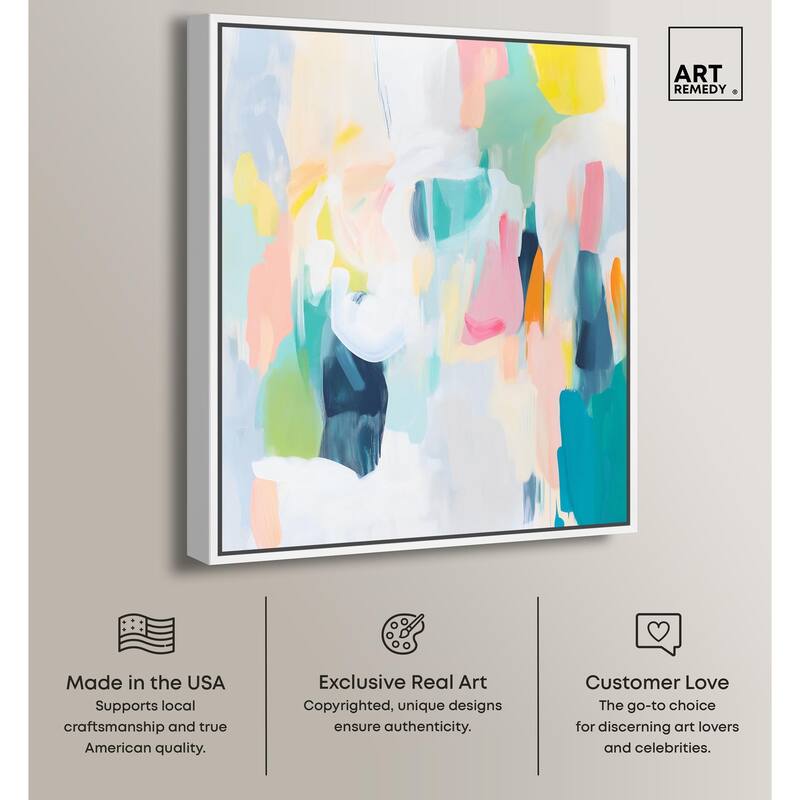 Layered Lush I Canvas by Art Remedy