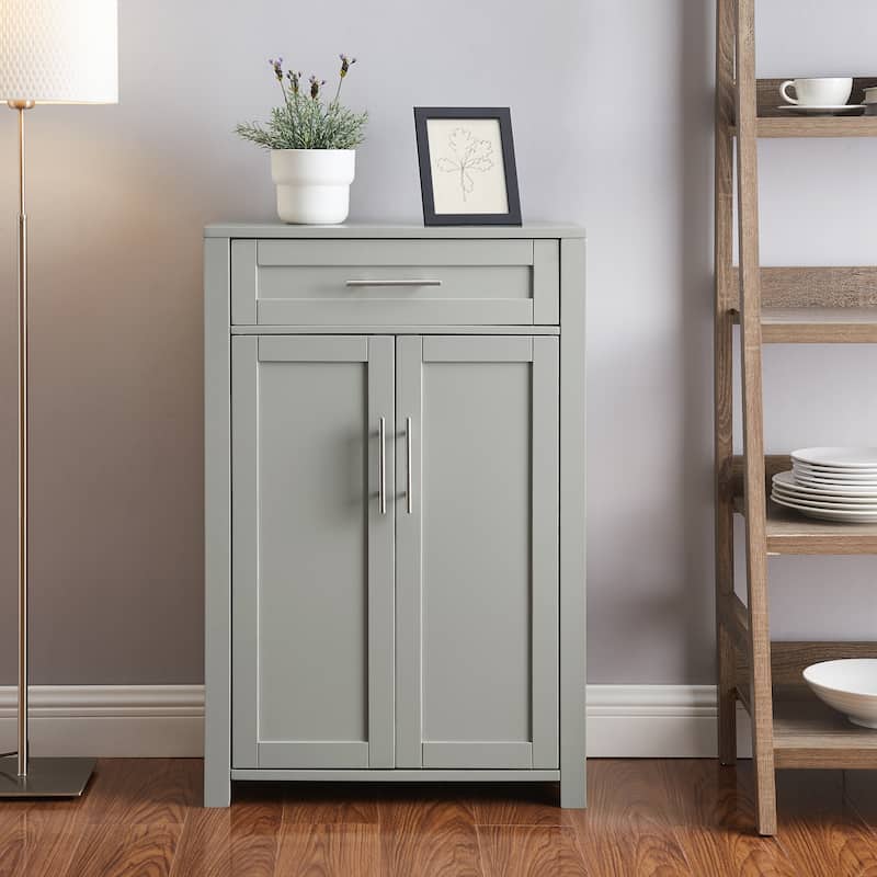 Crosley Savannah Storage Cabinet - 11.75"d x 23.88"w x 36"h
