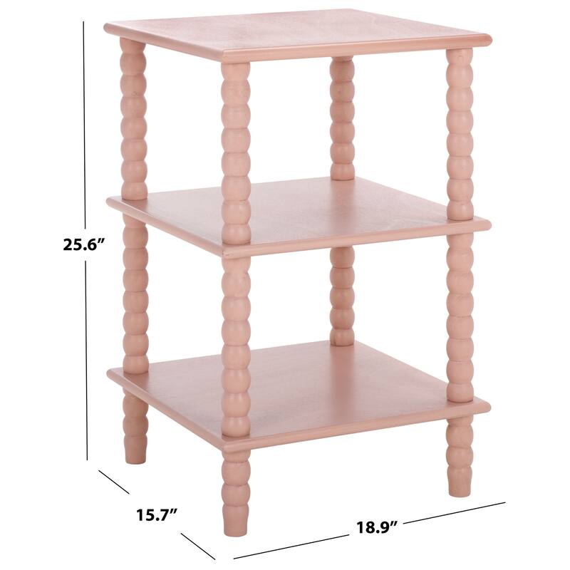 SAFAVIEH Dylin 3-Shelf Accent Table - 19"W x 16"D x 26"H