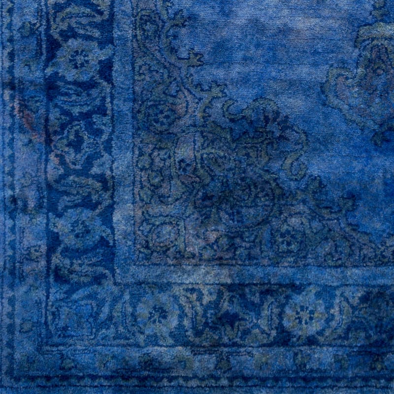 Hand-Tufted Linhope Medallion Wool Area Rug