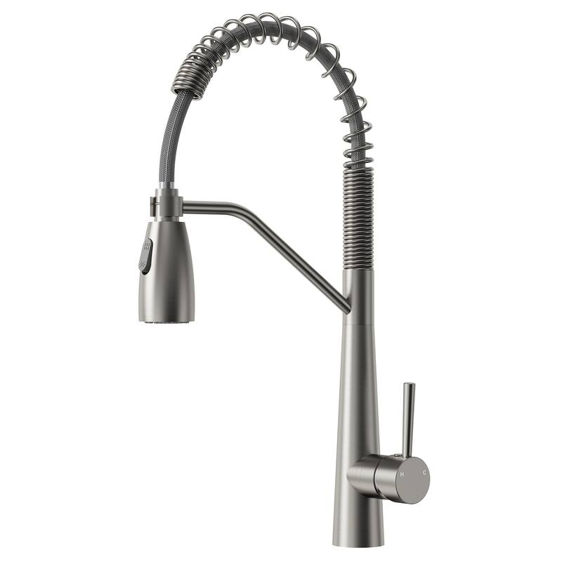 Modern 2-Function Pull-Down Kitchen Faucet – Single Handle, 1-Hole Installation