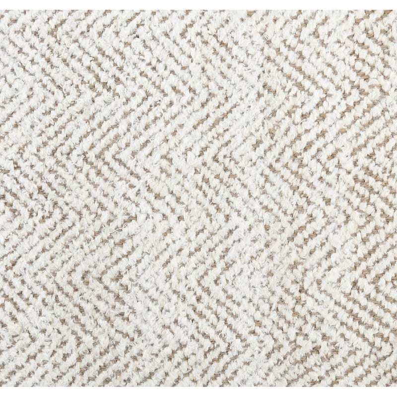 Chevron Handwoven Jute Area Rug by Kosas Home
