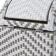 preview thumbnail 24 of 25, Alat Contemporary Wicker Outdoor Deck Storage Hamper by Furniture of America