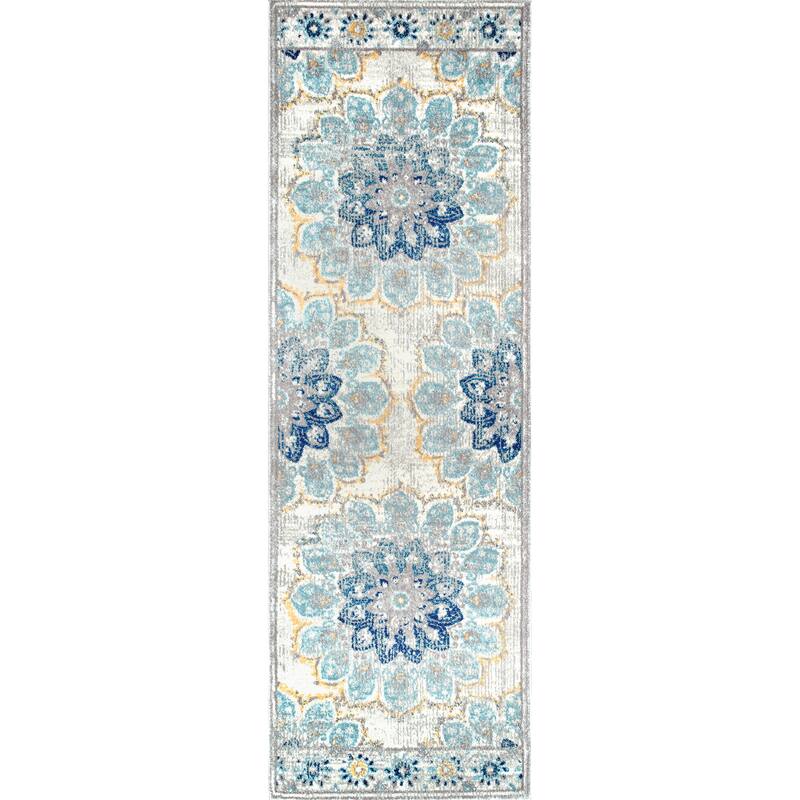 Nuloom Kiyoko Vintage Floral Area Rug