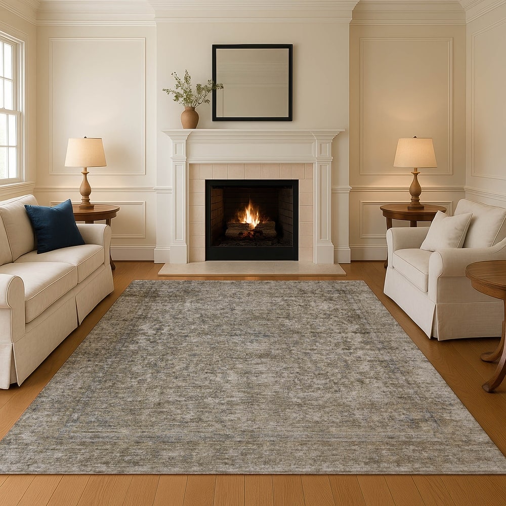 Premium Washable Super Soft Vintage Traditional Mayfield Rug