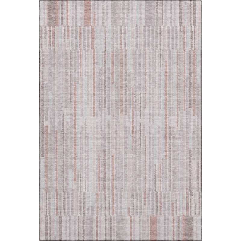 Premium Washable Super Soft Stripe Stack Mayfield Rug