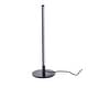 preview thumbnail 3 of 6, 1-Light Black LED Stick Table Lamp With A White Acrylic Diffuser
