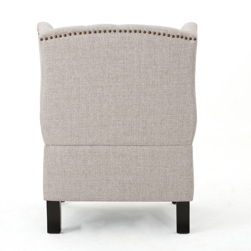 30" High Back Button Tufted Chair