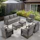 Option Grey Wicker / Grey Cusion