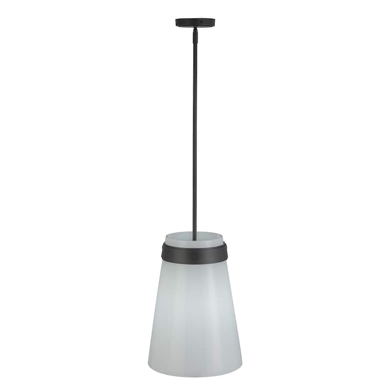 Artcraft Dahlia 1-Light Pendant - 12" Dia.