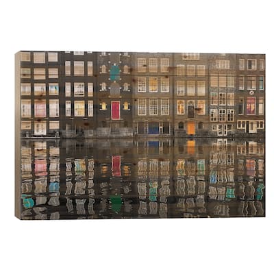 Amsterdam 39 Print On Wood by Igor Shrayer - Multi-Color
