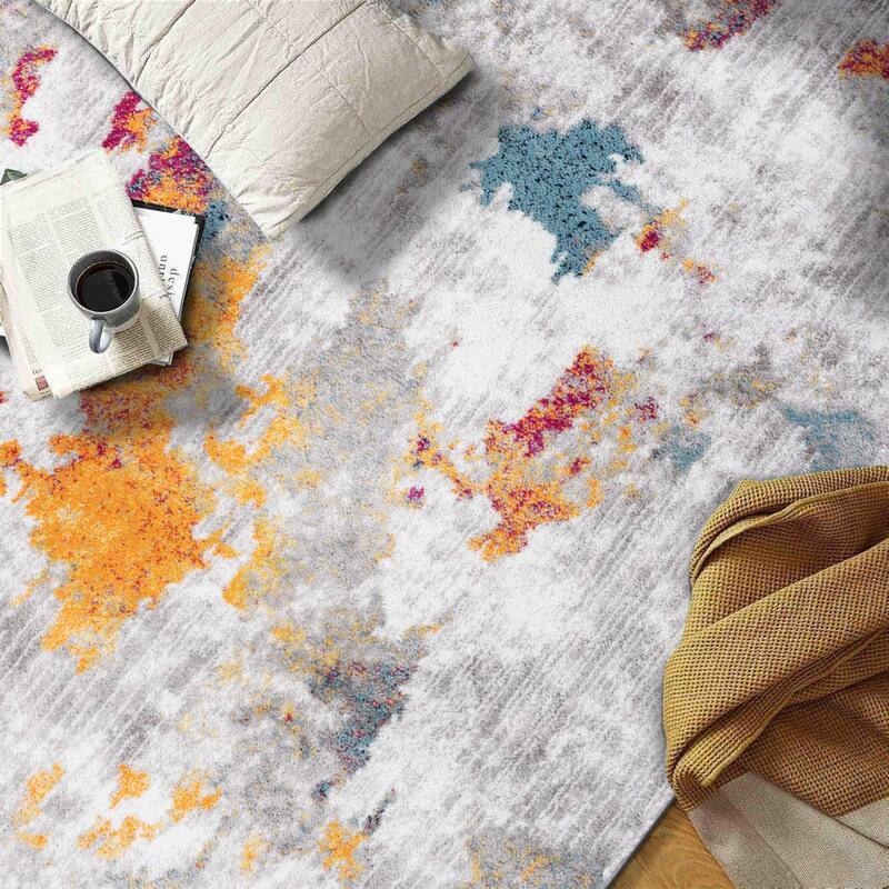 Contemporary Abstract Elegance Area Rug