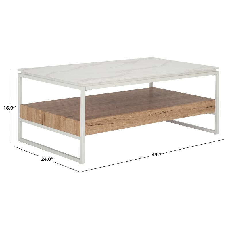 SAFAVIEH Home Aurelian Coffee Table - 44"W x 24"D x 24"H