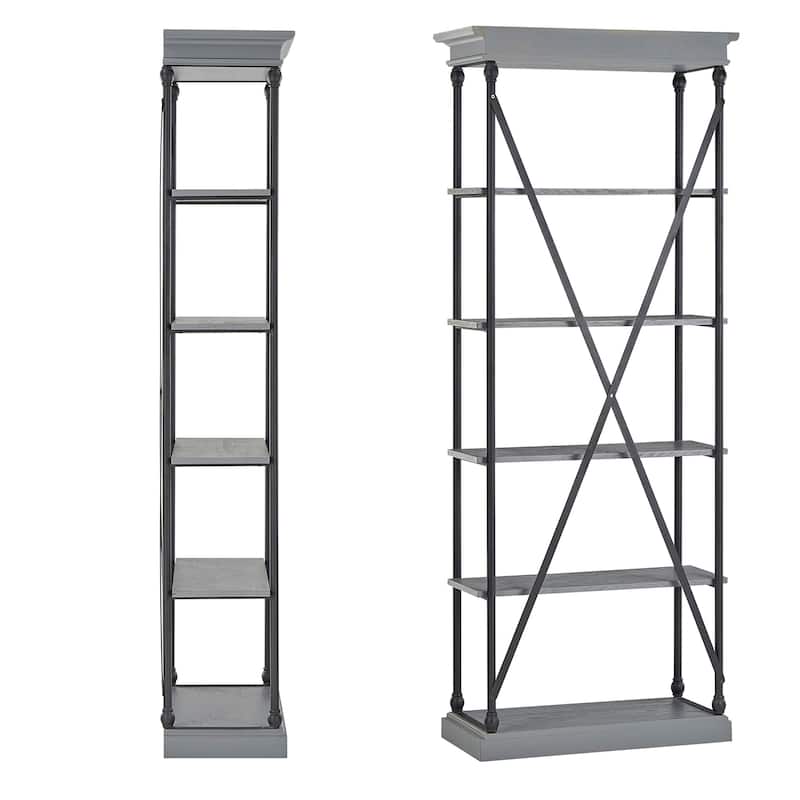 Dubrovnik Cornice Etagere Bookcase