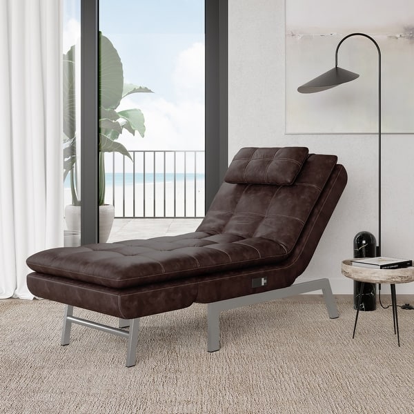 Relax A Lounger Andrea Convertible Chaise by iLounge On Sale