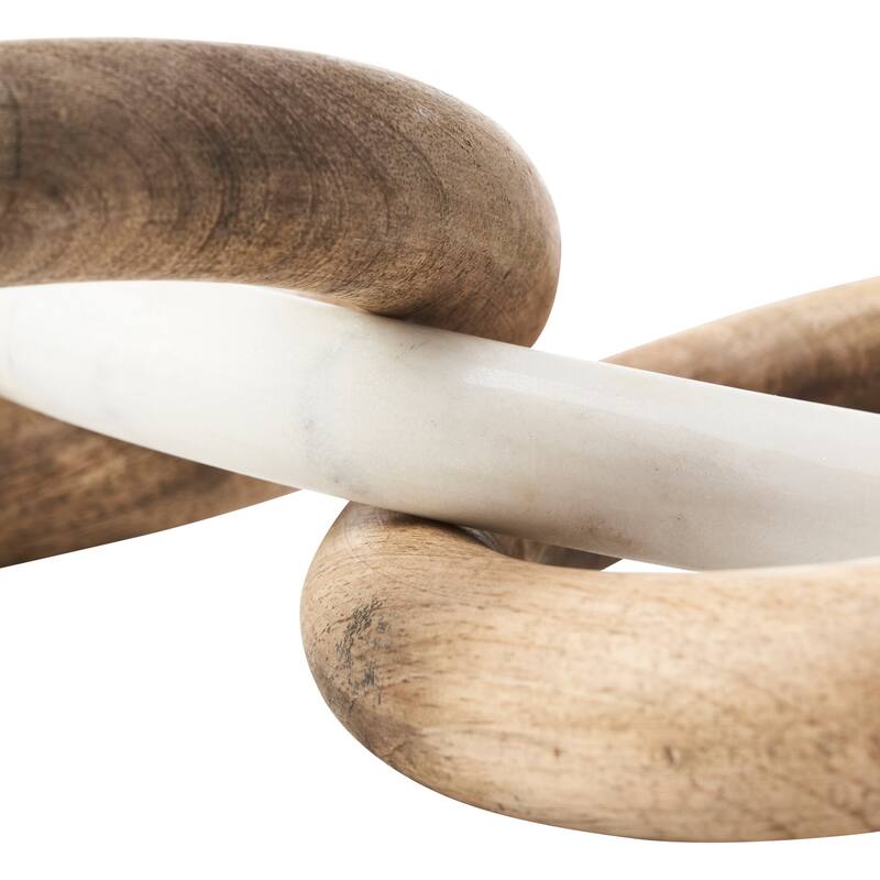 Renwil Lusine Indoor Mango Wood Decorative Object, Natural