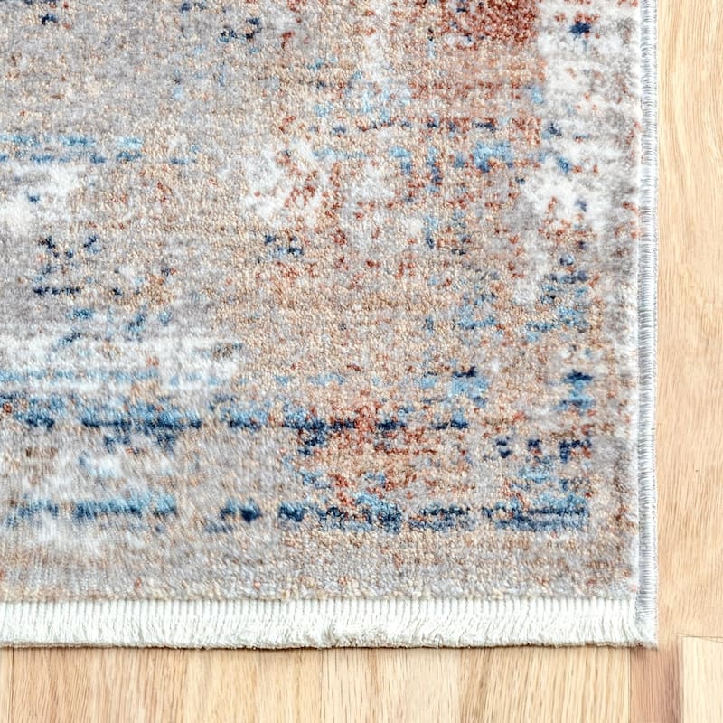 Nuloom Medallion Mcgee Faded Area Rug