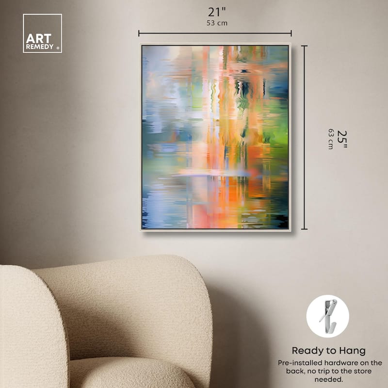 Spectrum's Embrace Canvas by Art Remedy