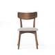 preview thumbnail 102 of 170, Chazz Mid-Century Modern Upholstered Rubberwood Dining Chairs (Set of 2/4) by Christopher Knight Home