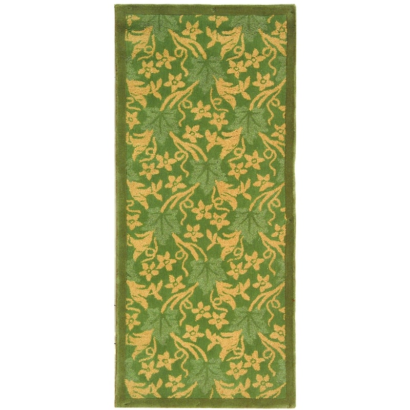 SAFAVIEH Handmade Berkeley Geronima Botanical Wool Rug