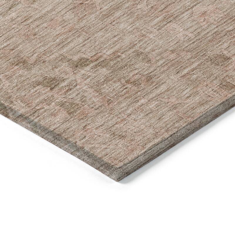 HomeRoots Floral Traditional Rectangle Outdoor Rug