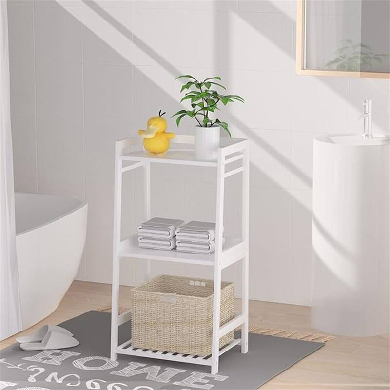 3 Tier Ladder Shelf - 11.8"D x 16.5"W x 31"H