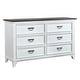 preview thumbnail 12 of 28, Liberty Furniture Allyson Park Youth Panel Bedroom Set with Bed, Dresser, Mirror - Full or Twin