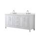 Option White, Chrome Trim, Giotto Quartz Top