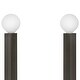 preview thumbnail 8 of 9, Hinkley Lighting 45042 Ezra 2 Light 13" Tall Wall Sconce