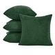 preview thumbnail 26 of 90, Deconovo Throw Pillow Covers, Corduroy Striped Decorative Covers, Set of 4