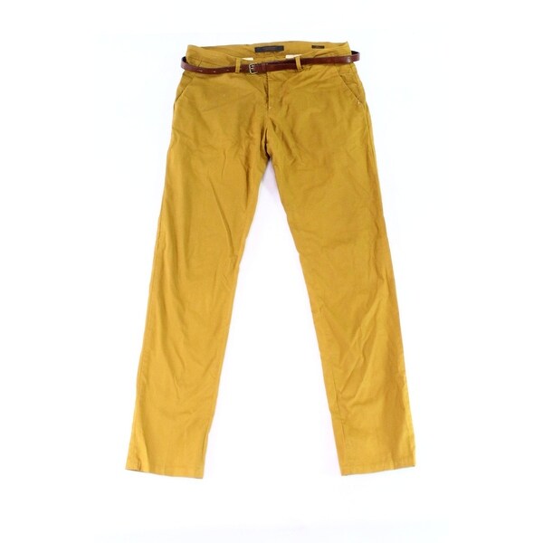 mens yellow chino pants