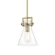 Option Brushed Brass / Clear