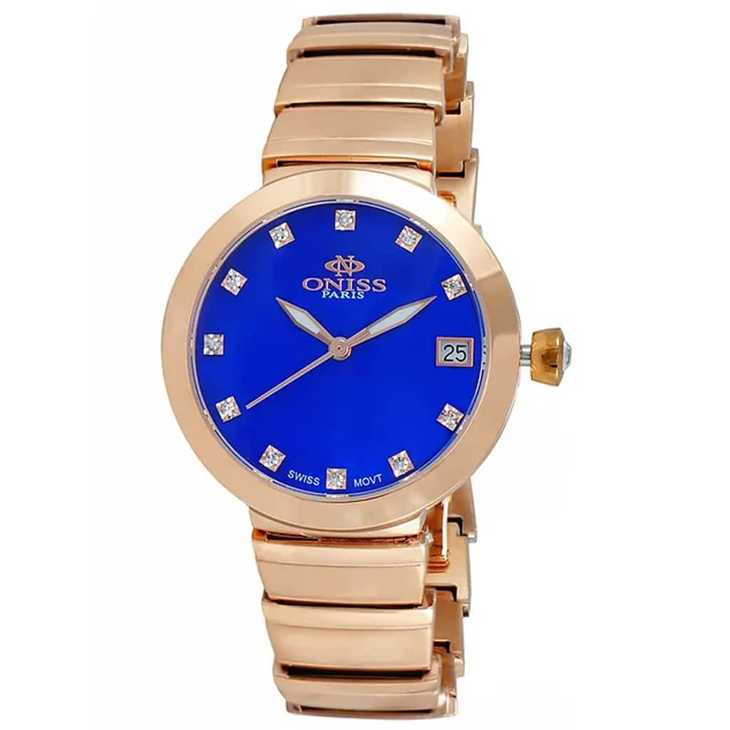Oniss Women's Prima Blue Dial Watch - ON5559-31_RGBU - 6 (36)
