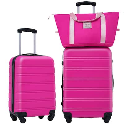 5 PCS Luggage Sets With Spinner Wheels,Hardshell ABS