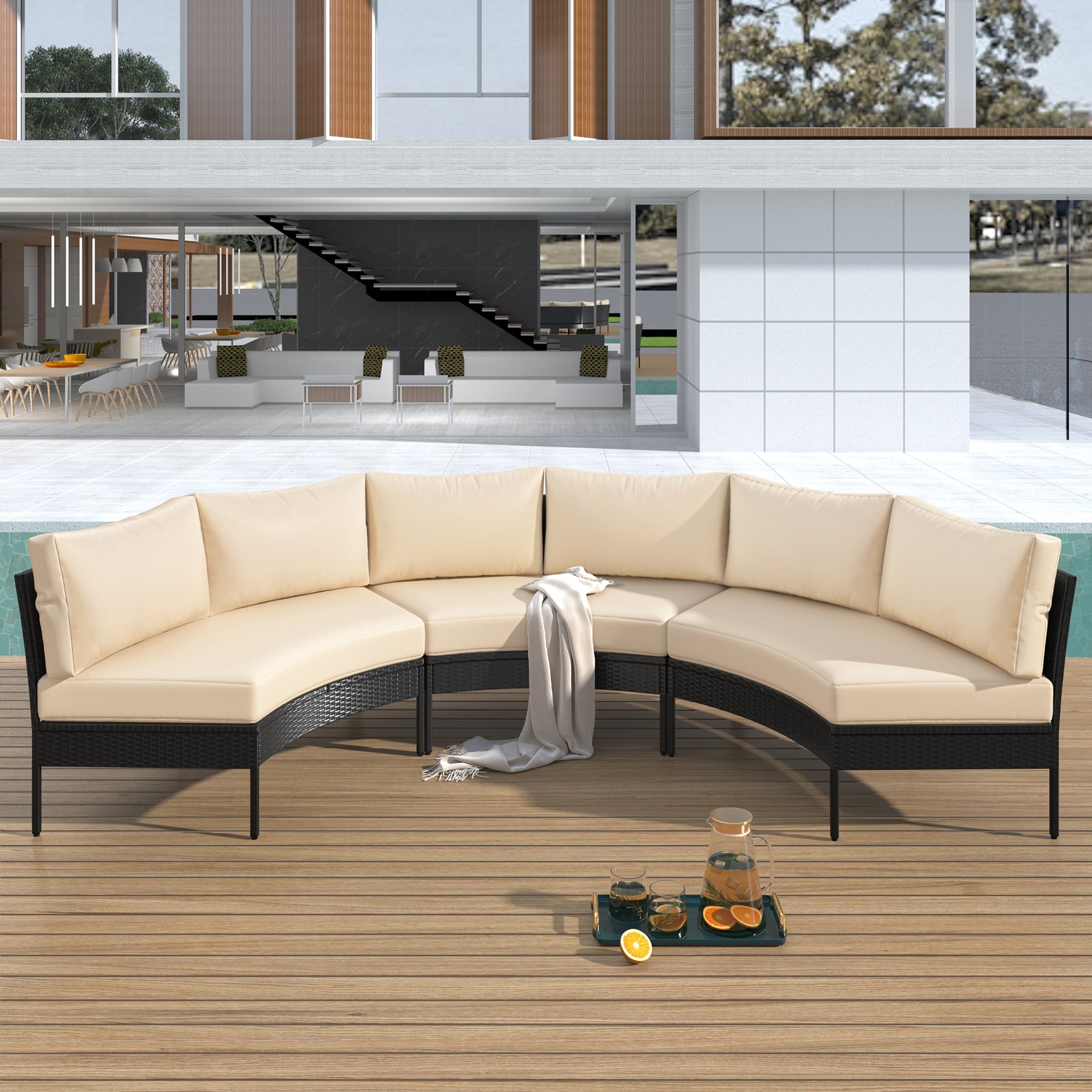 Garden treasures greenway sectional shop