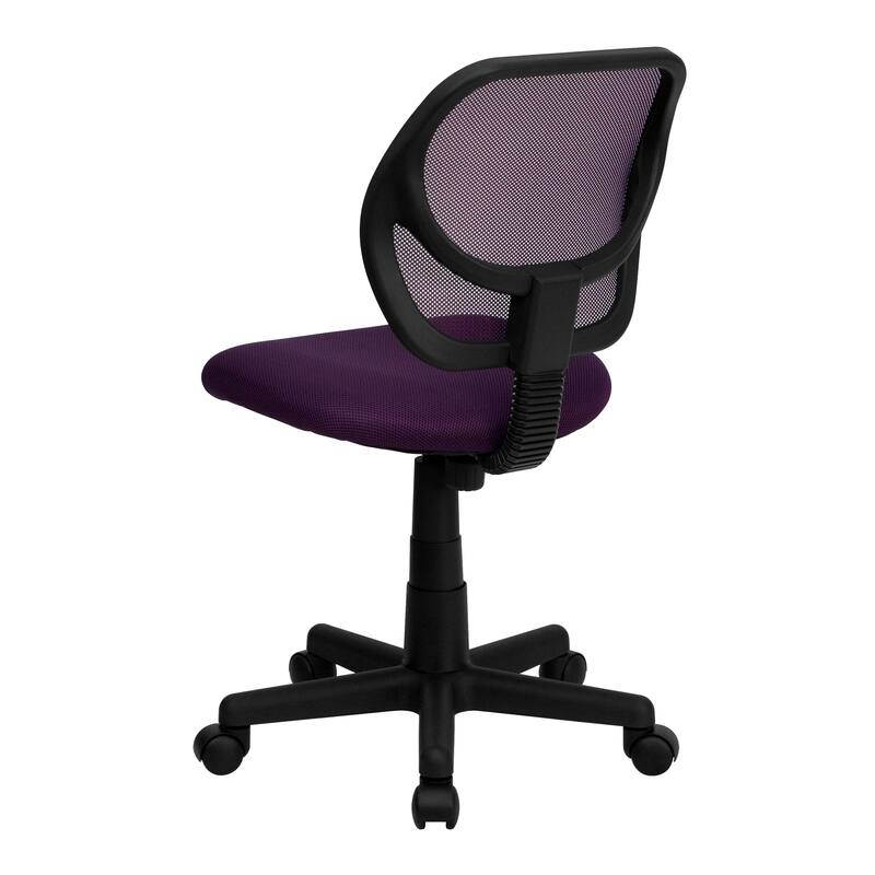 Low Curved Back Mesh Swivel Task Office Chair