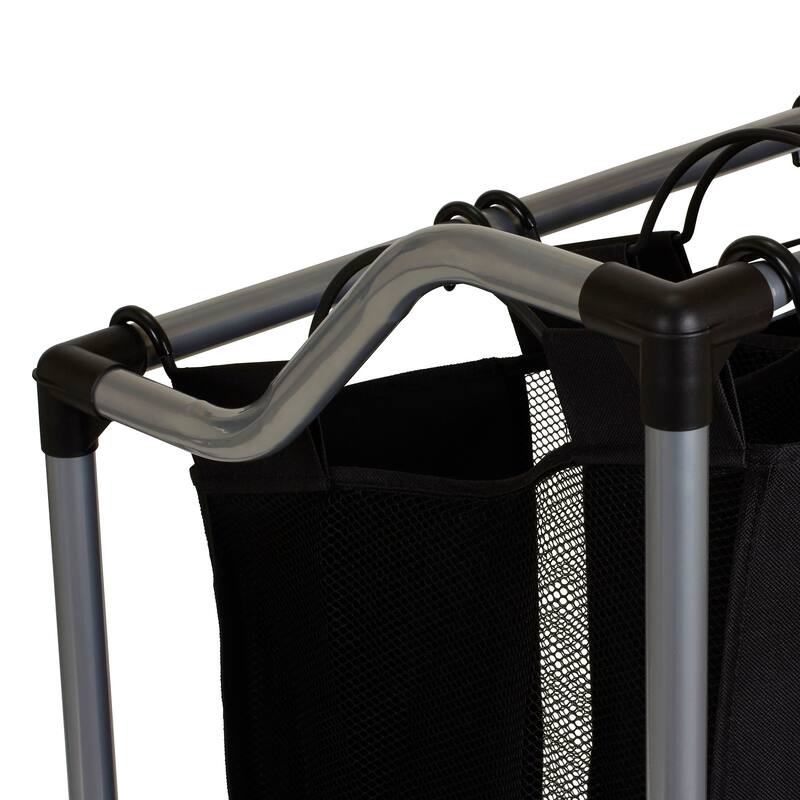 Household Essentials 3-bag Laundry Clothes Hamper Sorter