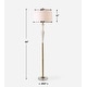 preview thumbnail 8 of 6, Uttermost Colette White Stone Floor Lamp - 69'' H X 19'' W X 19'' D