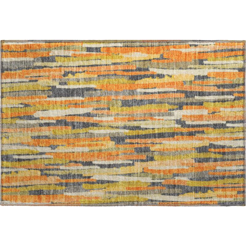 Premium Washable Super Soft Global Stripes Mayfield Rug