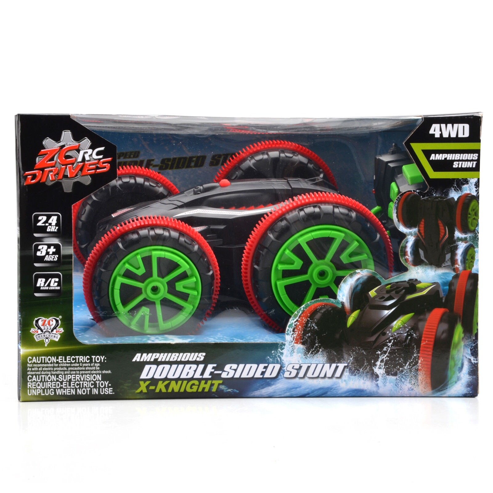 amphibious double sided stunt x knight