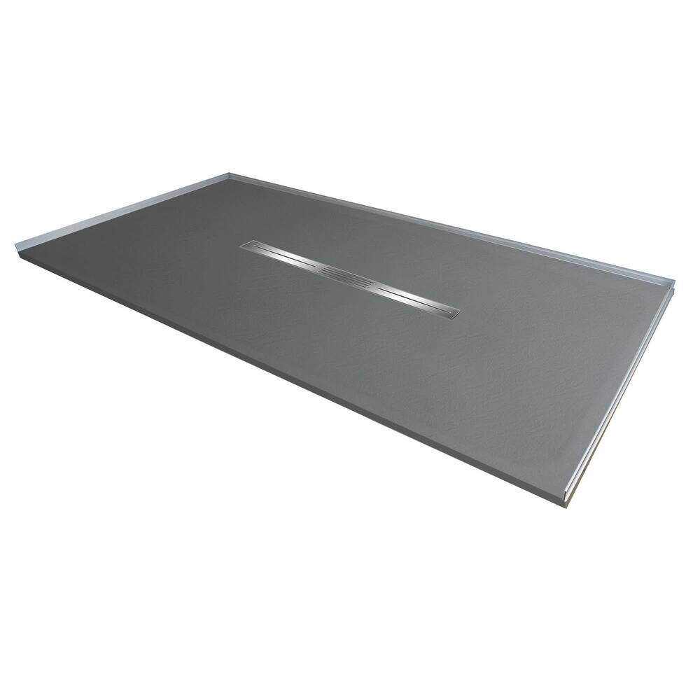 Transolid FZS7236C 70-7/8" x 35-1/2" Rectangular Shower Base with