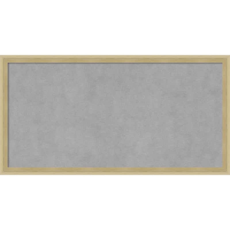 Amanti Art Lucie Champagne Framed Magnetic Board