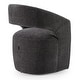 preview thumbnail 6 of 7, Modrest Angie Modern Dark Grey Fabric Accent Chair